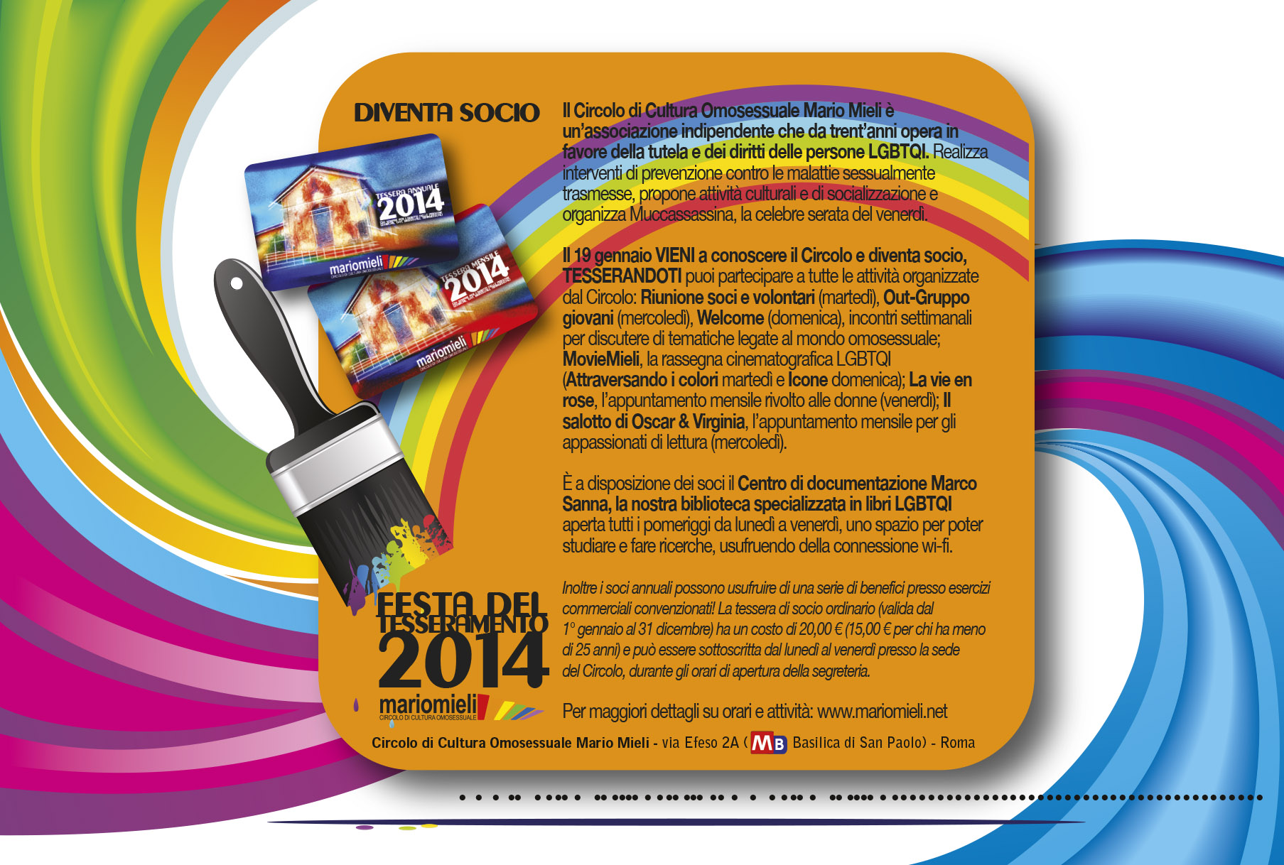 flyer tesseramento 2014