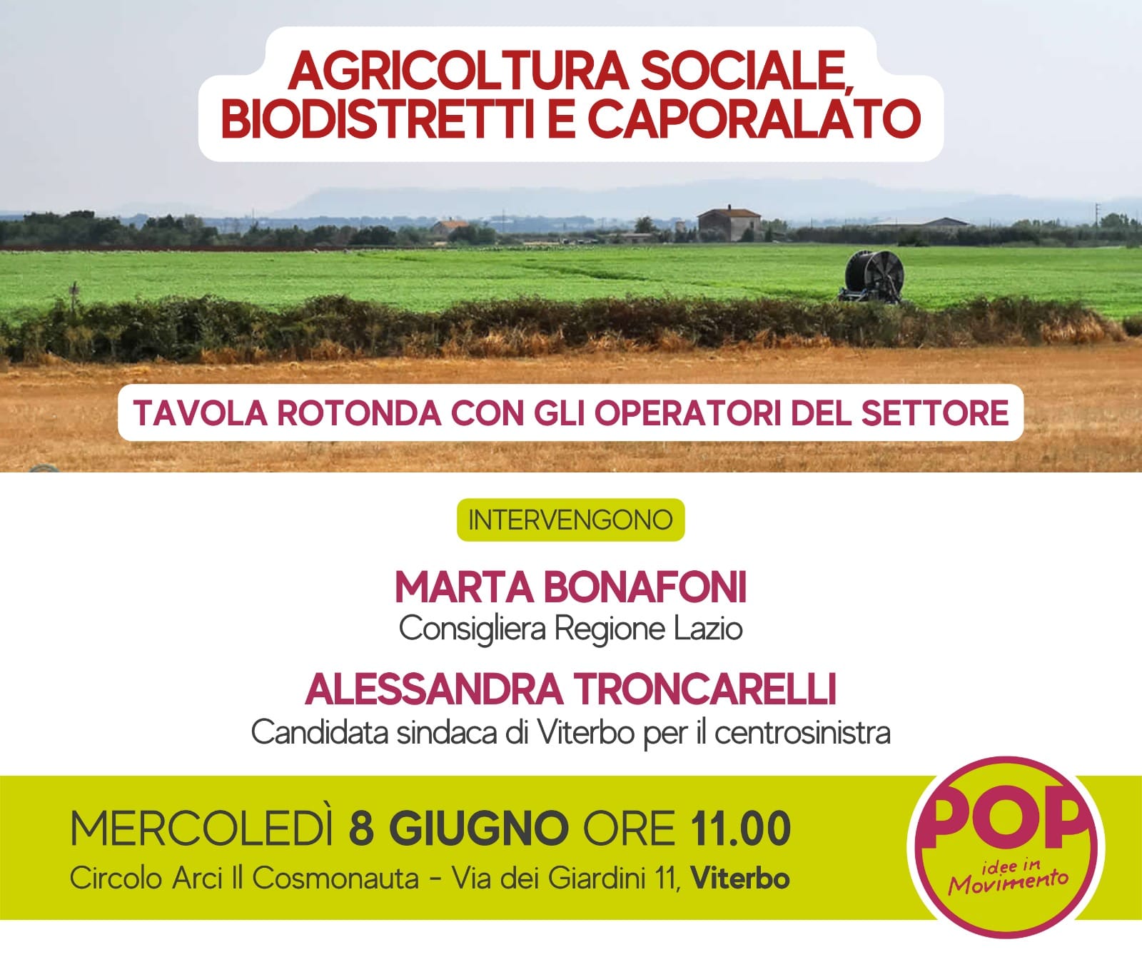 POP agricoltura viterbo