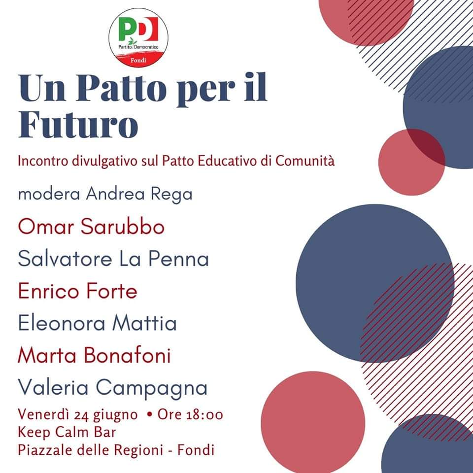 Un Patto per il Futuro Fondi