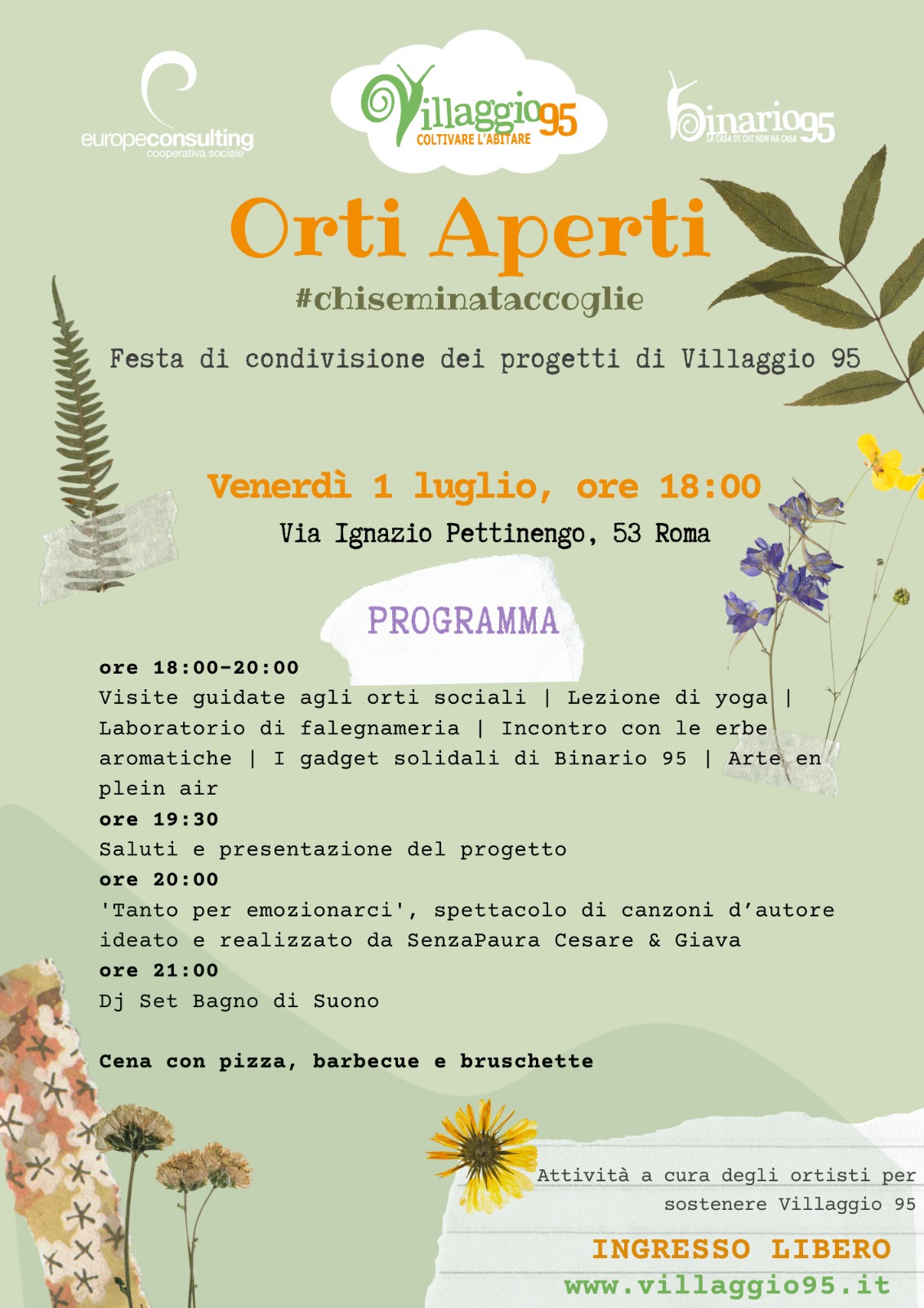 Orti Aperti Villaggio 95